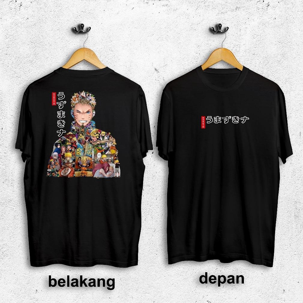 Promo Kaos Viral Story Naruto Kaos Pria Cowok Distro Keren