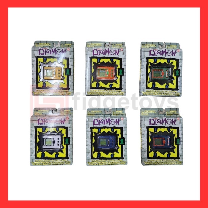 Bandai Original Digimon Digivice Virtual Pet Monster - Gray New