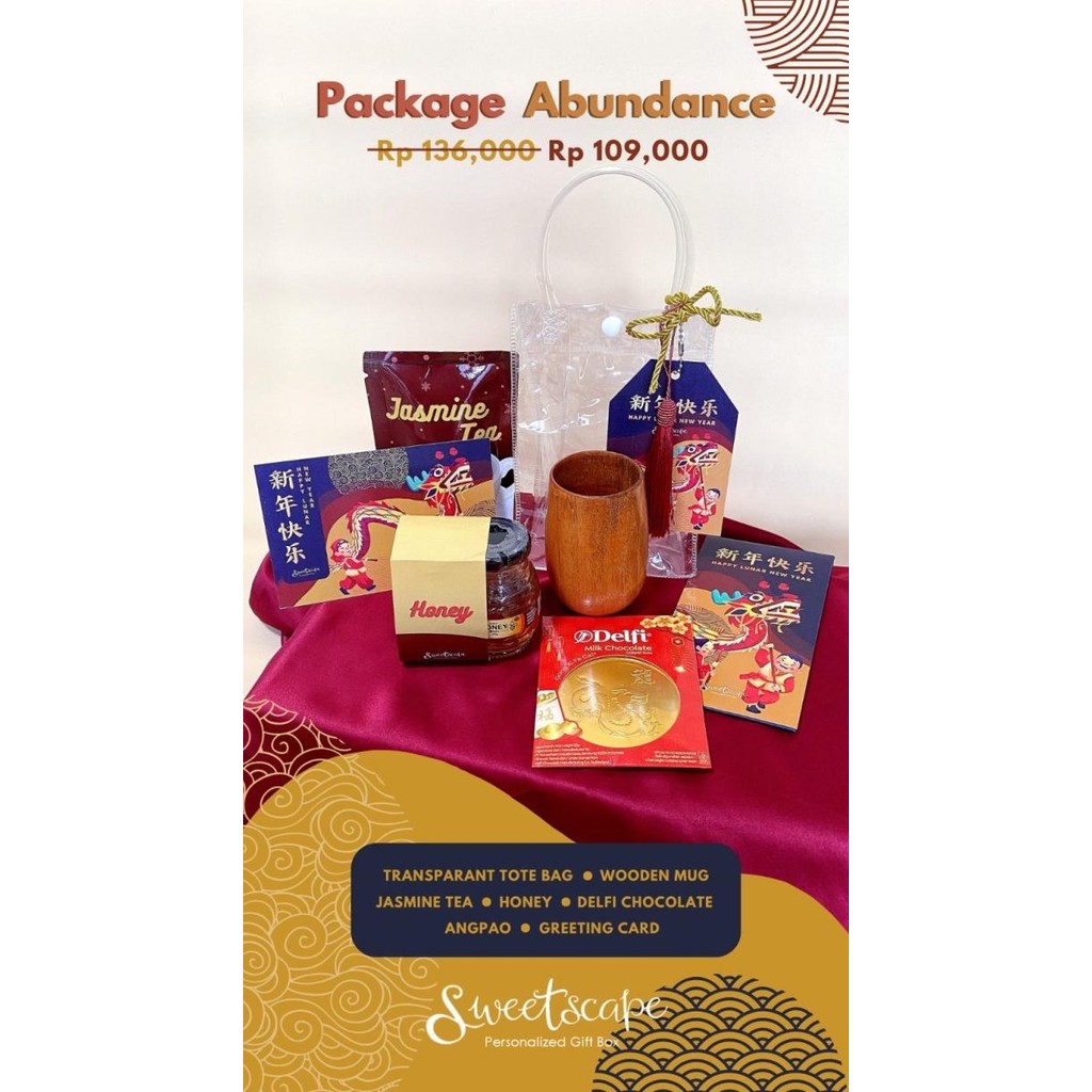 

Fgh Chinese New Year Hampers A-Cny Gi Box - Parcel Imlek - Hadiah Sincia