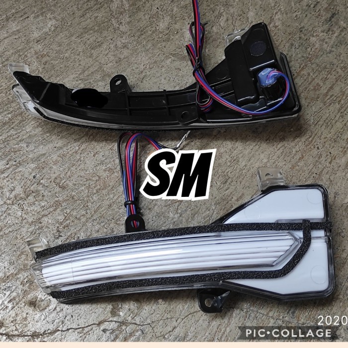 lampu sen spion with DRL+RUNNING SIGN new agya ayla grand avanza 2019