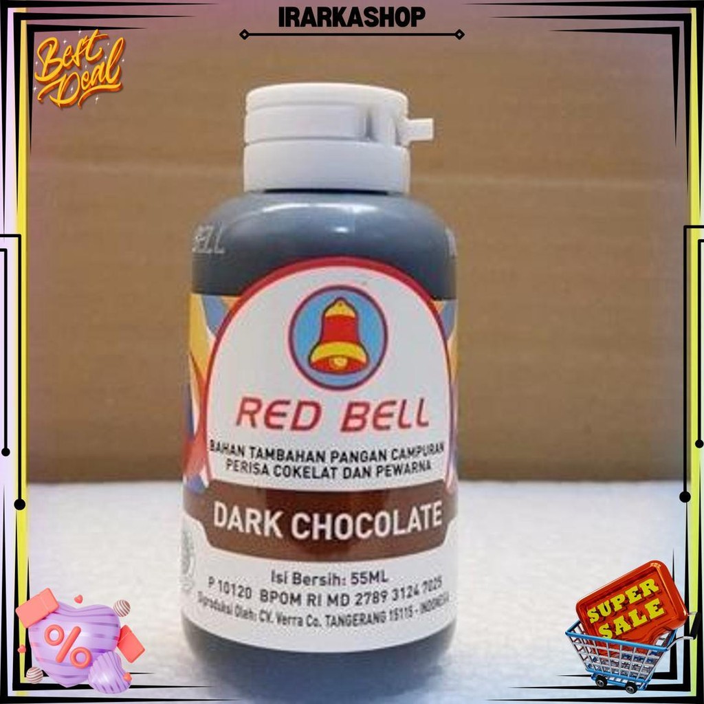 

Pewarna Dan Perisa Red Bell Rasa Dark Chocolate Coklat 55Ml Bj Termurah