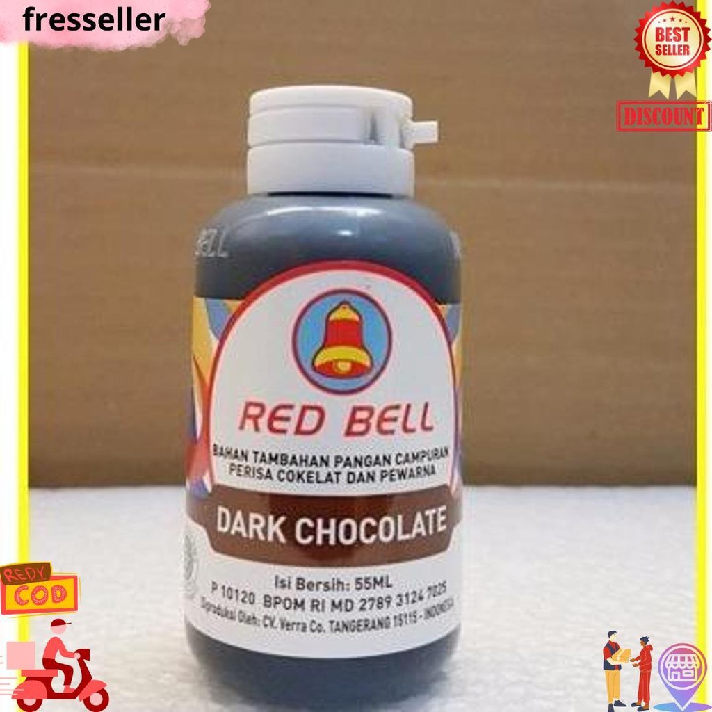 

Pewarna Dan Perisa Red Bell Rasa Dark Chocolate Coklat 55Ml Bj Terlaris
