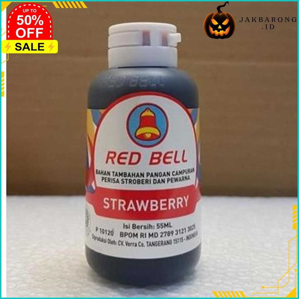 

Pewarna Dan Perisa Red Bell Rasa Strawberry 55Ml Terlaris