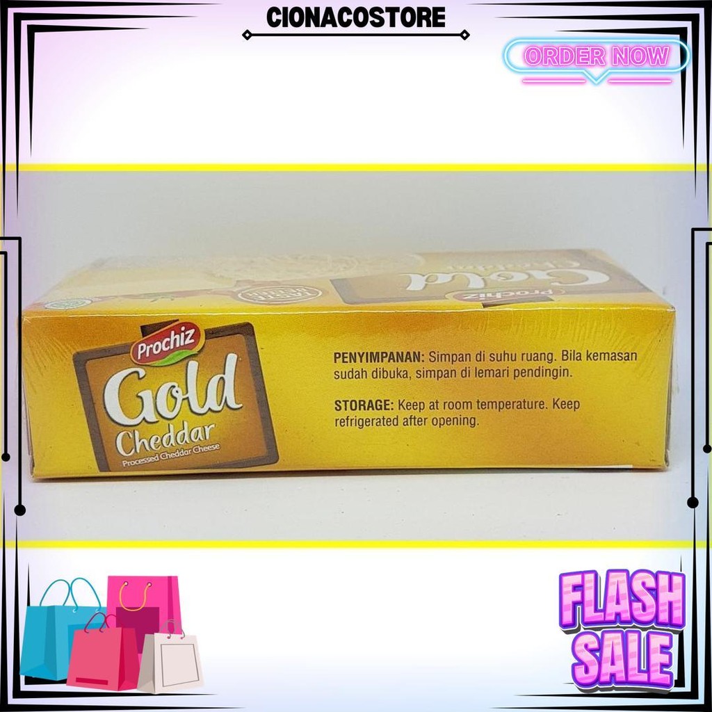 

Keju Prochiz Gold Cheddar 170 Gr Bj Cod
