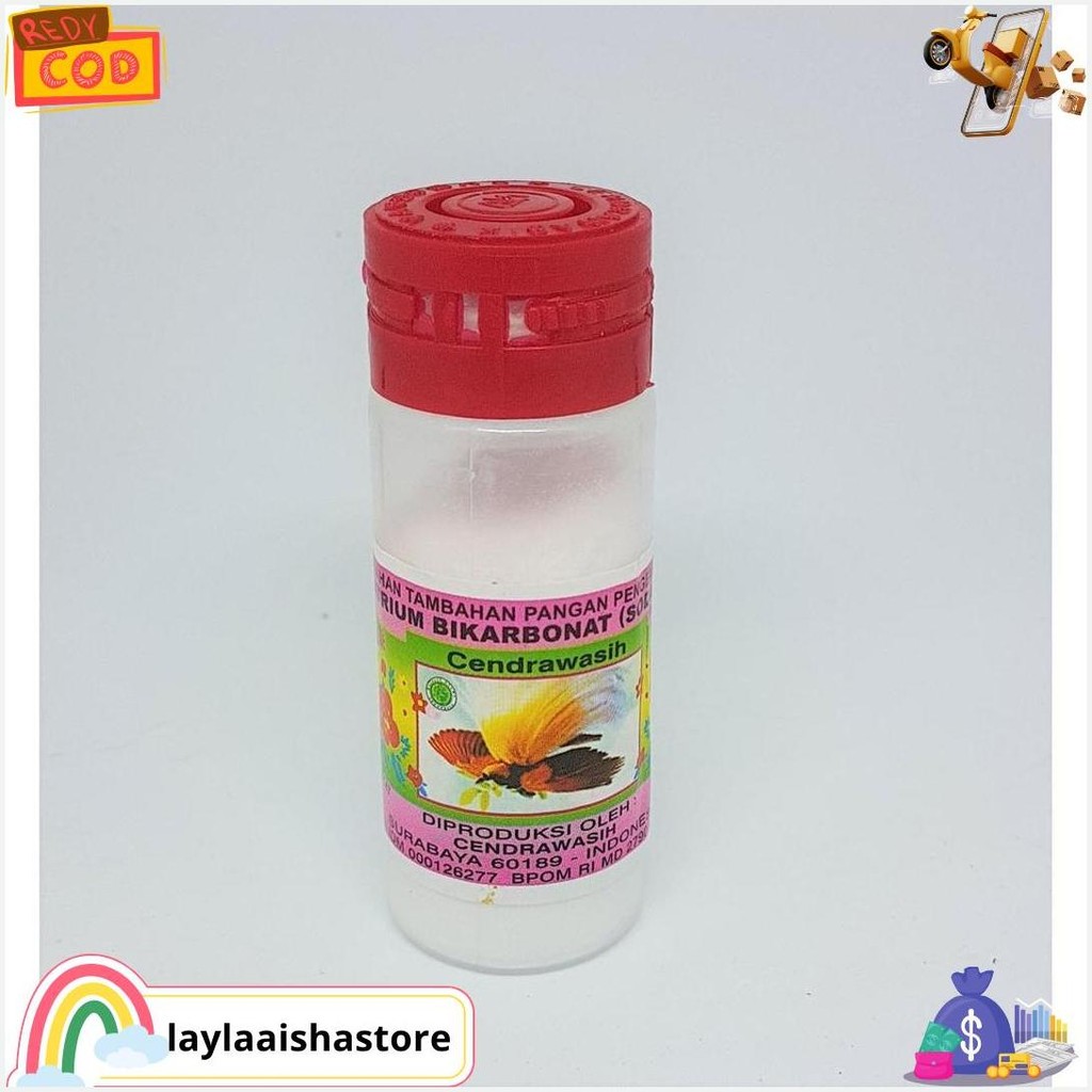 

Soda Kue Cap Cendrawasih 15Gr Termurah Banget