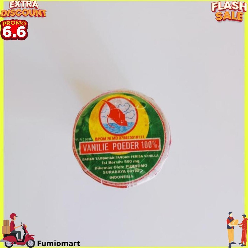 

Vanilie Powder Vanili Bubuk Cap Kapal Layar Lajar 1 Slop Bj Cod