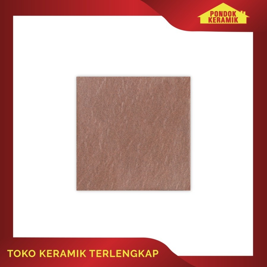 Keramik Lantai Asia 30x30 Oscar Taupe Keramik Merah Polos Kasar