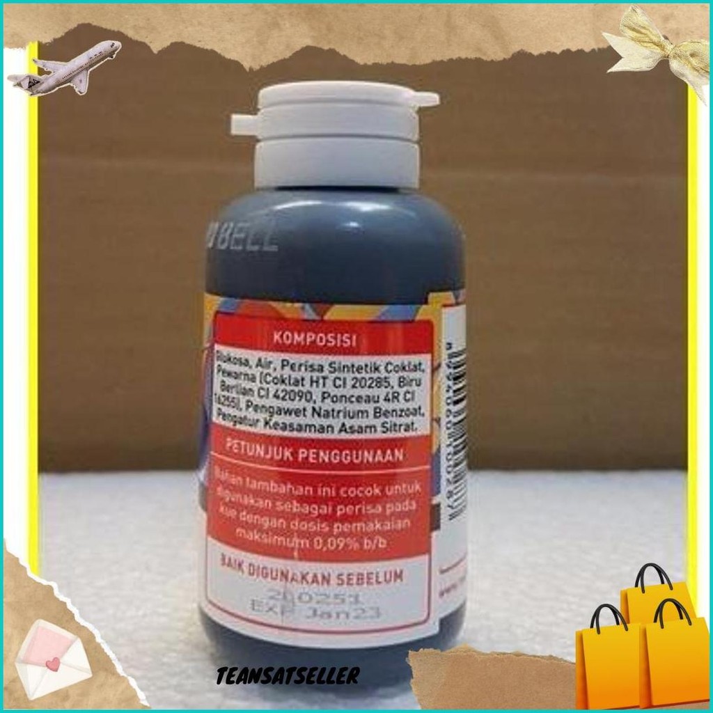 

Pewarna Dan Perisa Red Bell Rasa Dark Chocolate Coklat 55Ml Terlaris
