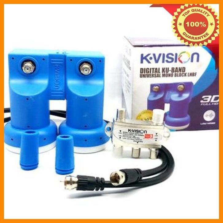 (MATRI) LNB KUBAND TWIN K-VISION MONO BLOCK