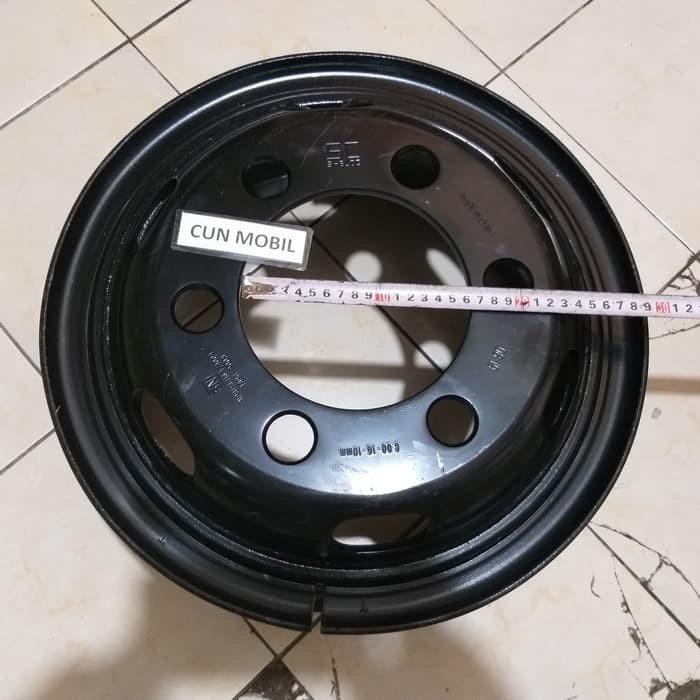 Velg Canter Ps110 Ps125 Ps136 Ring 16 Ban Dobel Lobang 6.Tebal 10Mm Cun Mobil Jakarta