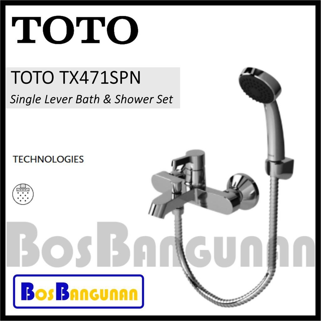Kran Shower Set Toto Tx471Spn / Keran Shower Set Panas Dingin Toto / Kran Toto / Shower Toto