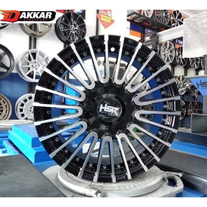 Velg Jari Jari Ring 15 Hsr Amarasi Untuk Xenia Corolla Sigra Datsun Pelek Mobil Variasi R15