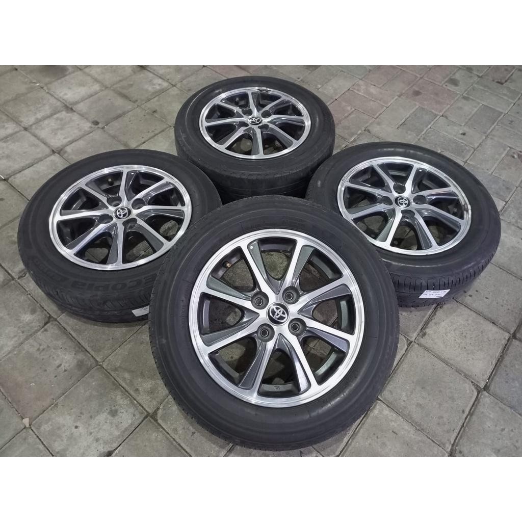 Velg Mobil Bekas Ring 14 Untuk Mobil Calya Sigra Ayla Agya Plus Ban 175 65 R14