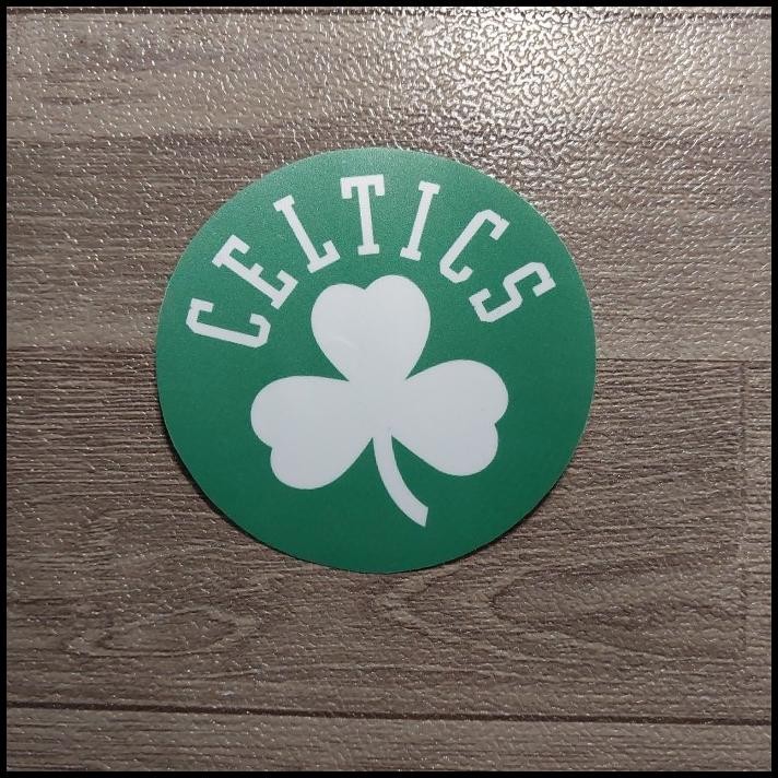 

TERMURAH STICKER NBA BOSTON CELTICS ROUNDED GREEN !!!!!