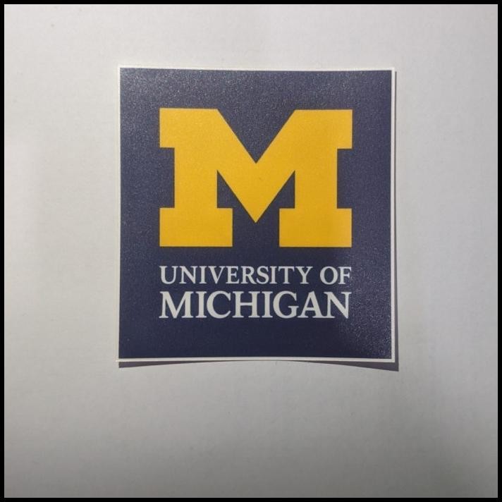 

TERMURAH STICKER KAMPUS UNIVERSITY OF MICHIGAN !!!!