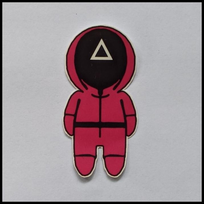 

GRATIS ONGKIR STIKER SQUID GAME KARAKTER SEGITIGA STICKER !!!!!