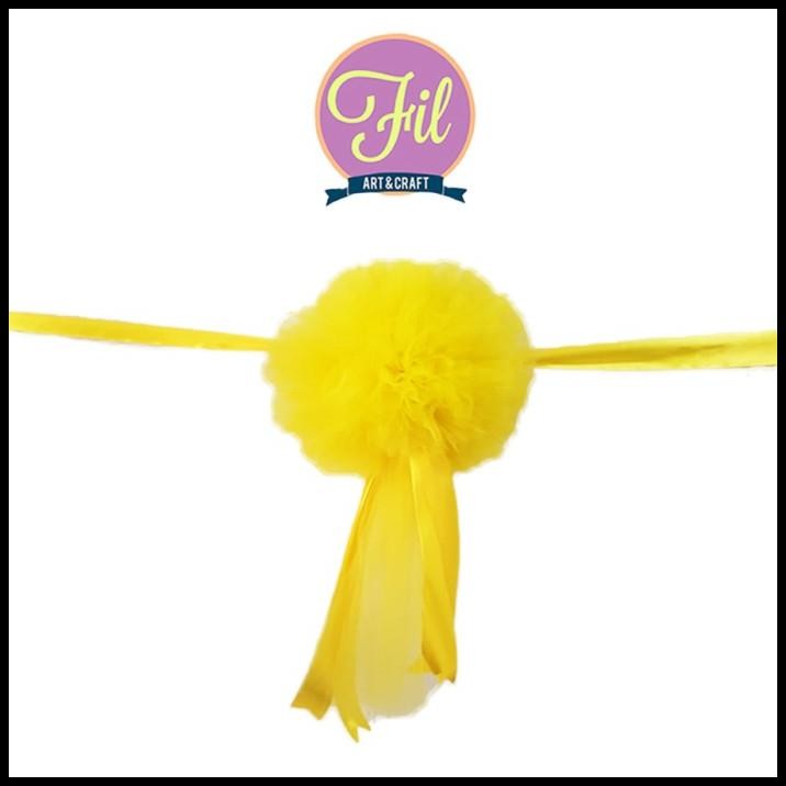 

GRATIS ONGKIR PITA PERESMIAN / GUNTING PITA / PITA OPENING/ TILLE KUNING SET GUNTING