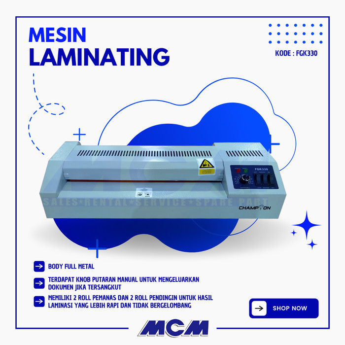 MESIN LAMINATING A3+ FGK 330
