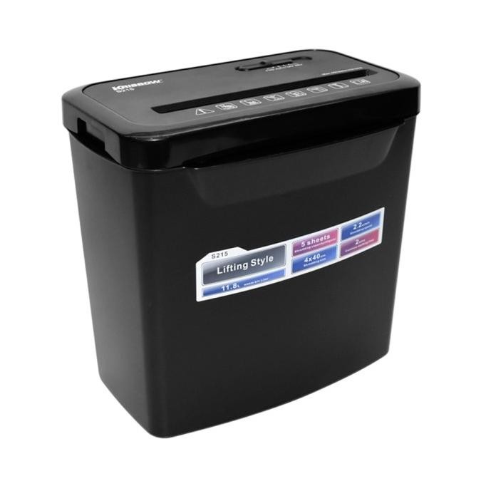 

sale! azko krisbow mesin penghancur kertas s215 - hitam
