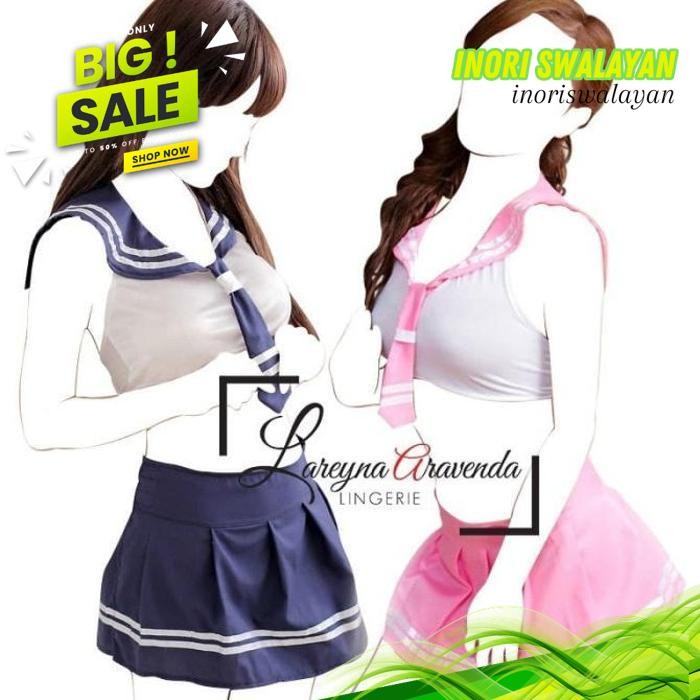 BAJU ROK SEXY MODEL SET BAJU SEKSI LINGERIE BAJU ROK SEXY MODEL COSPLAY SERAGAM JEPANG TERJAMIN BEST