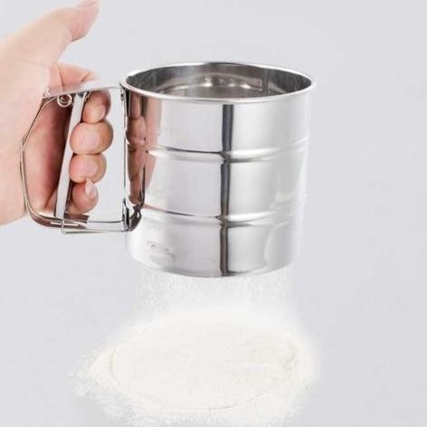 ,,,,,,,] GELAS AYAKAN / SARINGAN TEPUNG / AYAKAN TEPUNG / SIFTER