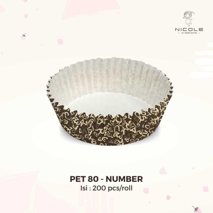 

sale! pet/cup roti/kertas baking roti/paper cup/cup case 80 mm by nicole