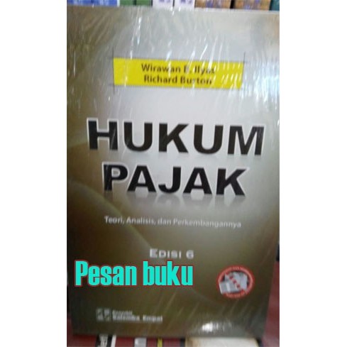 

TERBARU! Buku Hukum Pajak Edisi 6 (Teori, Analisis, dan PerkembangannyaWirawan