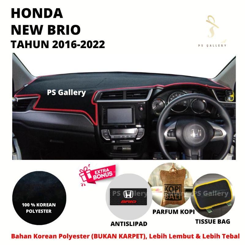 Aksesoris Premium Alas Cover Dashboard Mobil New Brio Tahun 2016-2022