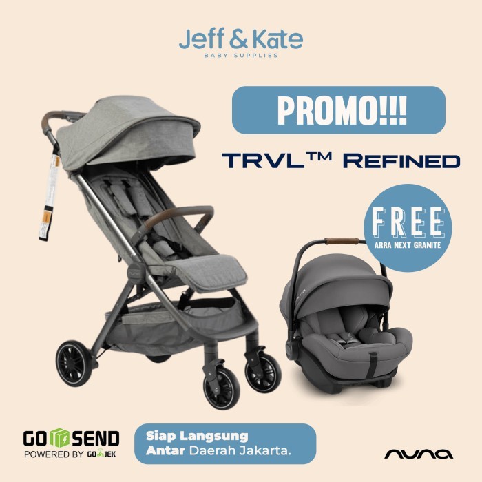 HOT SALE Nuna TRVL + Nuna Pipa Arra Next