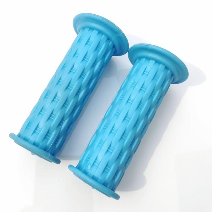TERPERCAYA Hand grip hanfat karet stang sepeda anak panjang 9 cm kuping penutup stang pegangan