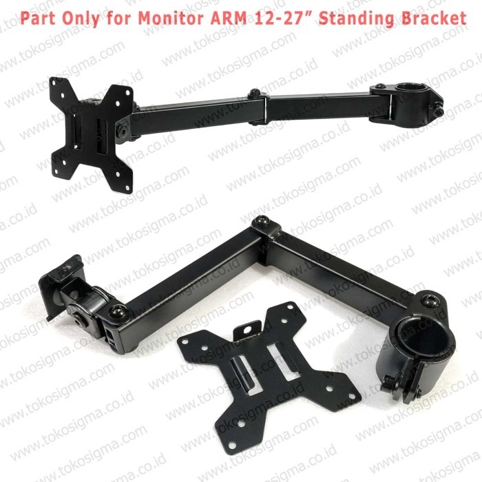 PART BRACKET ZD ZL : LENGAN MONITOR ARM PLAT VESA STANDING MEJA DESK
