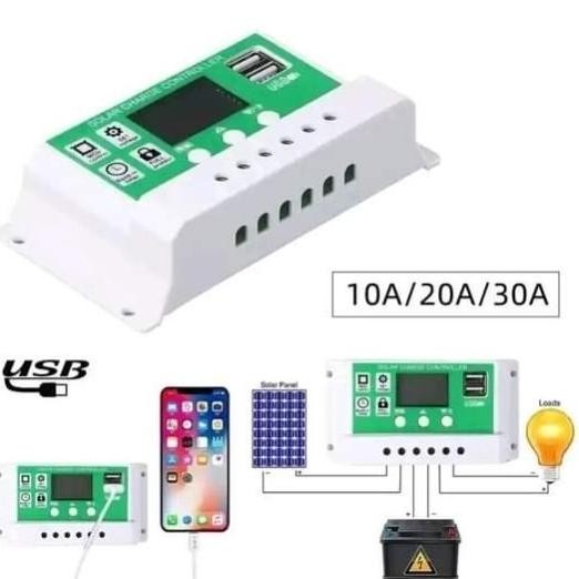 ori - scc solar charger controller pwm baterai vrla dan lithium