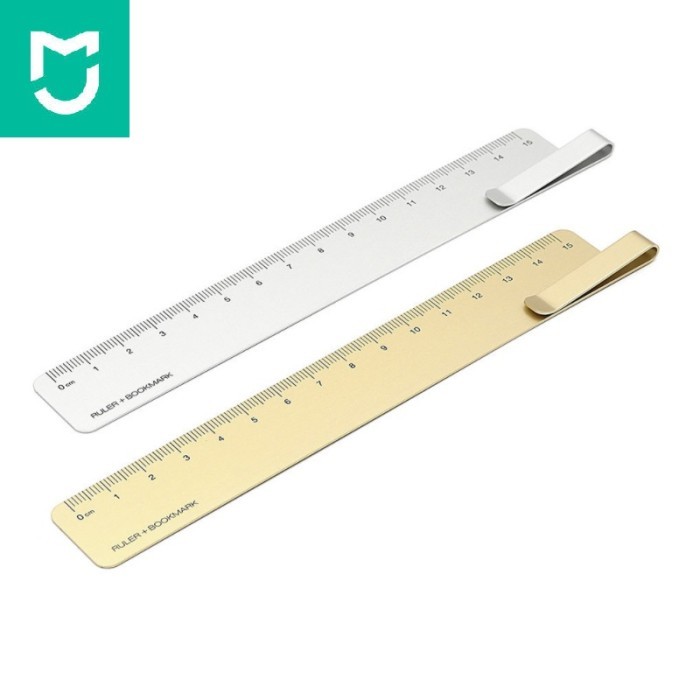 

TERLARIS! Mijia Kaco Metal Ruler Penggaris 15cm untuk Sekolah Kantor