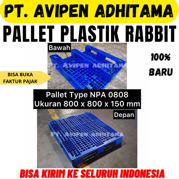 

PROMO! Pallet Plastik Palet Plastic Rabbit Industri Gudang