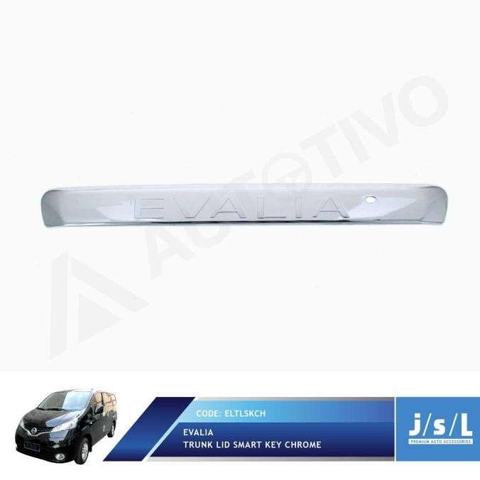 List Bagasi Belakang Nissan Evalia JSL Trunk Lid Smart Key Chrome