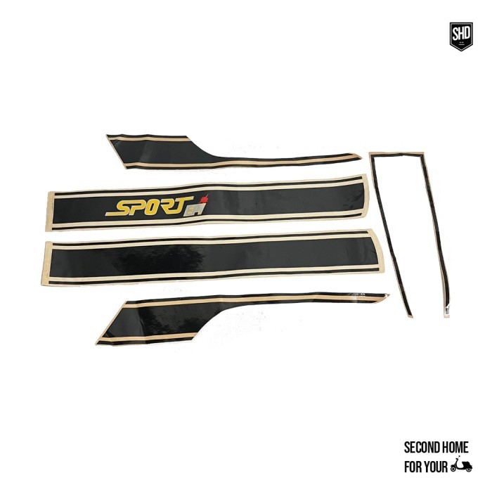 

PROMO! STICKER SET ORIGINAL PIAGGIO PX SPORT VESPA PX SERIES NOS