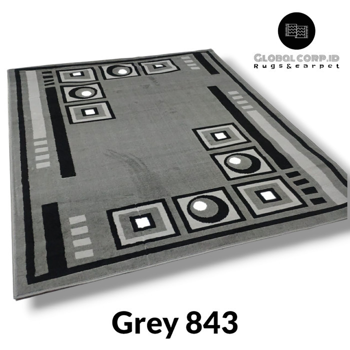 Karpet Permadani 210x310 CM GREY