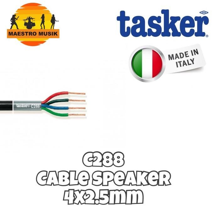 NEW TASKER  C 288 - 4X2.5MM , 100 MTR , ORIGINAL , KABEL SPEAKER
