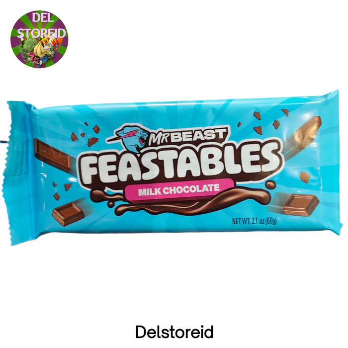 

Mr beast feastables milk chocolate 60gr