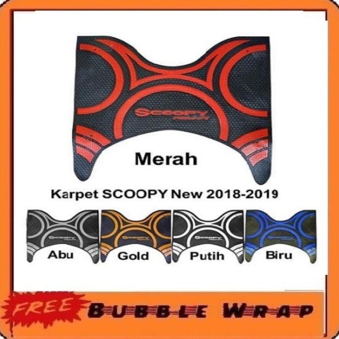 READY KARPET MOTOR NEW SCOOPY F1/ ESP STEP FLOOR PIJAKAN AKSESORIS SCOOPY