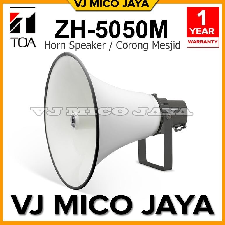 ngel toa zh-5050m horn speaker 50 watt + trafo matching / corong masjid