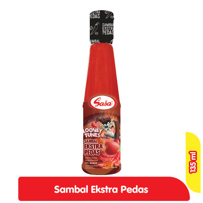 

Sasa Sambal Ekstra Pedas Botol 135 ml