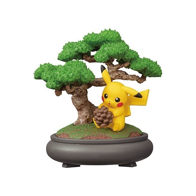 Pokemon SPLIT Pikachu Pocket Bonsai Re-Ment Figure