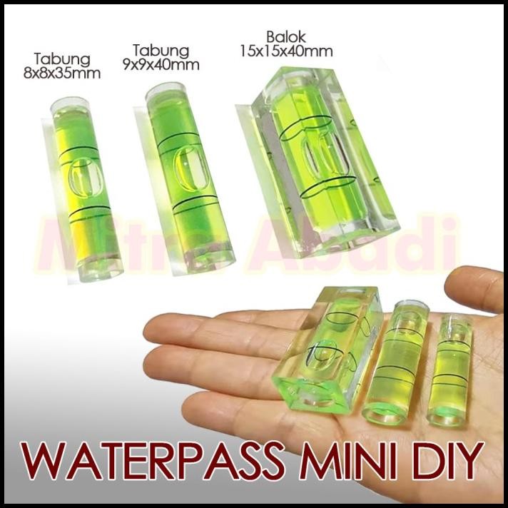 Waterpass Mini DIY Alat Ukur Presisi Tinggi