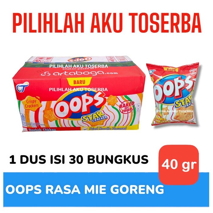 

OOPS Rasa MIE GORENG 40 GR - ( HARGA 1 DUS )