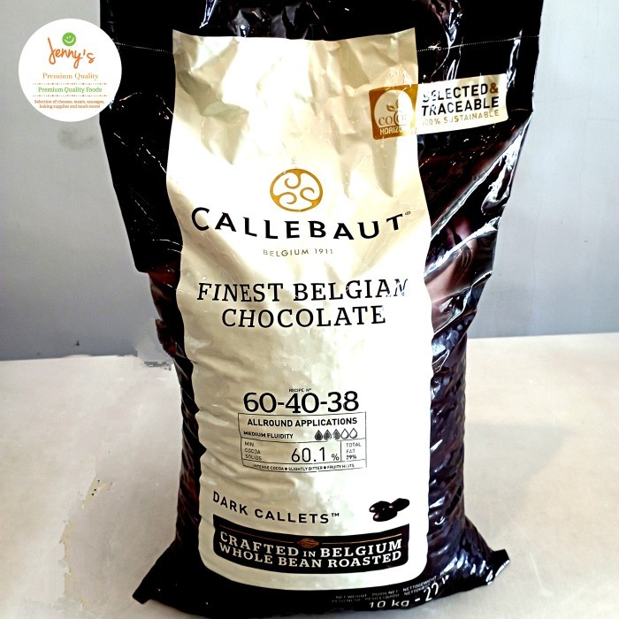 

Callebaut 60 dark & bitter chocolate