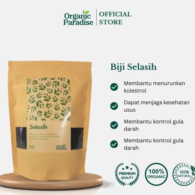 

Biji Selasih Premium / Basil Seeds 1 Kg