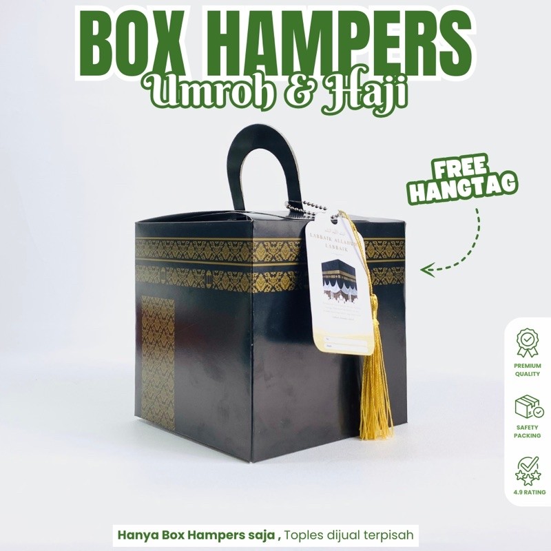 

Hang Tag dan Box Umroh / Box Haji oleh oleh Umroh / Haji