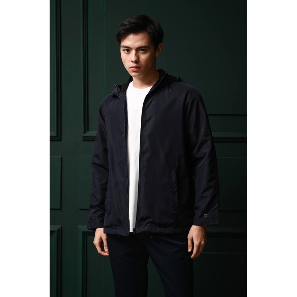 JAKET PREPP STUDIO WINDBREAKER JACKET NAVY