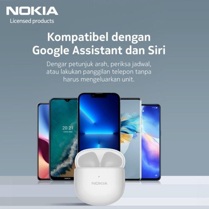 Murah Earphone Nokia  / Tws Nokia E3110 True Wireless Earbuds Bluetooth Garansi 1 Tahun
